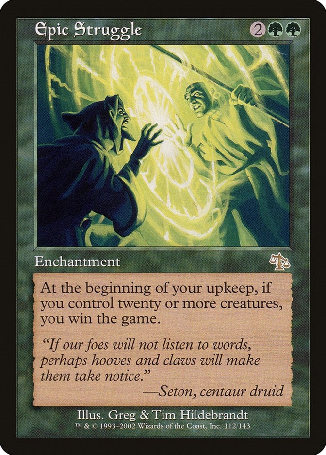 Epic Struggle (112) [JUD] - MTG Single