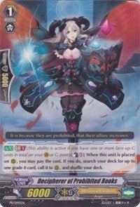 Decipherer of Prohibited Books (195) [PR] - Cardfight Vanguard Single
