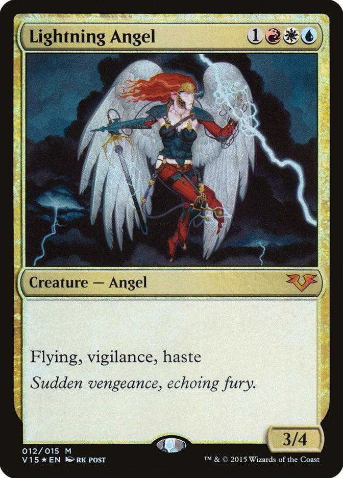 Lightning Angel (12) [V15] - MTG Single