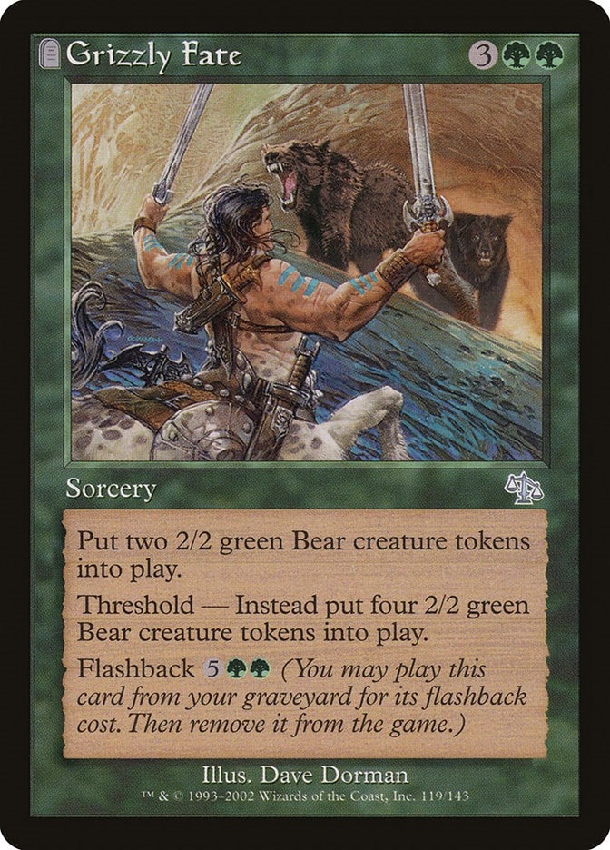 Grizzly Fate (119) [JUD] - MTG Single