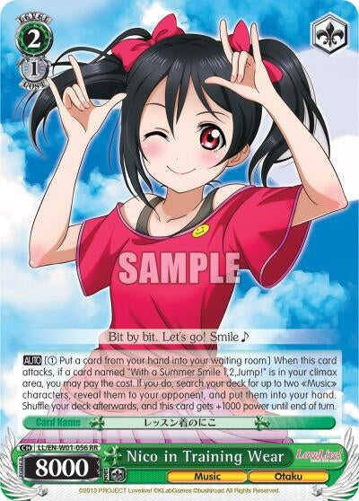 Nico in Training Wear (1056) [LL/EN-W01] - Weiss Schwarz Single