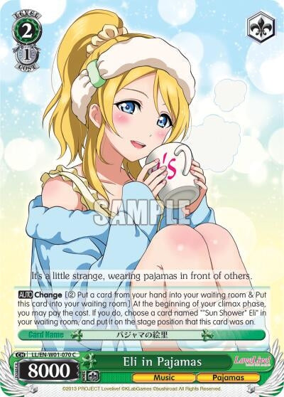 Eli in Pajamas (1070) [LL/EN-W01] - Weiss Schwarz Single