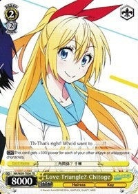 Love Triangle? Chitoge (3006) [NK/W30] - Weiss Schwarz Single