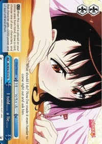 I told...... a lie...... (TD) (3019) [NK/W30] - Weiss Schwarz Single