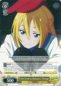 Not Good at Romance Chitoge (30003) [NK/W30] - Weiss Schwarz Single