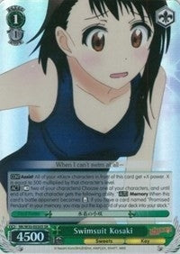 Swimsuit Kosaki (SR) (30030) [NK/W30] - Weiss Schwarz Single