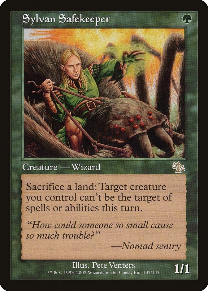Sylvan Safekeeper (133) [JUD] - MTG Single