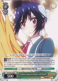 Seishiro Cannot be Honest with Herself (30038) [NK/W30] - Weiss Schwarz Single