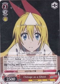 Chitoge as a Ghost (30068) [NK/W30] - Weiss Schwarz Single