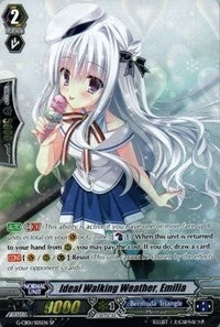 Ideal Walking Weather Emilia (SP) (105) [G-CB01] - Cardfight Vanguard Single