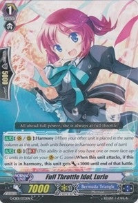 Full Throttle Idol Lurie (1032) [G-CB01] - Cardfight Vanguard Single