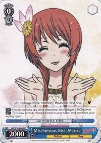 Mischievous Kiss Marika (30085) [NK/W30] - Weiss Schwarz Single