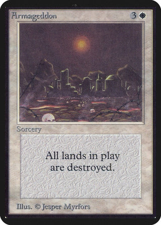 Armageddon [LEA] - MTG Single