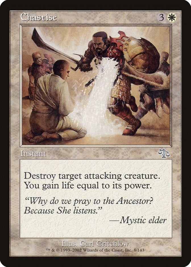 Chastise (8) [JUD] - MTG Single
