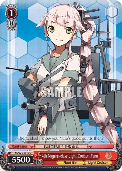4th Nagara-class Light Cruiser Yura (25116) [KC/S25] - Weiss Schwarz Single