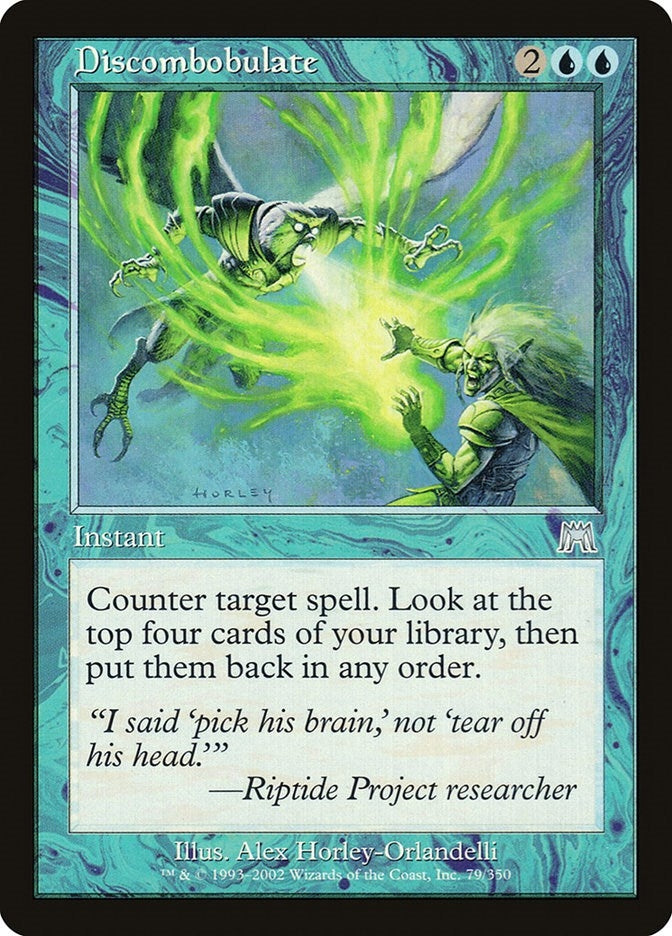 Discombobulate (79) [ONS] - MTG Single