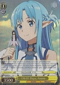 ’ALO’ Days Asuna (Parallel Foil) (2303) [SAO/SE23] - Weiss Schwarz Single