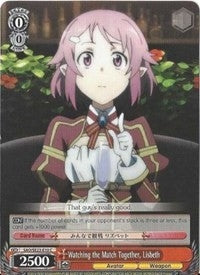 Watching the Match Together Lisbeth (2310) [SAO/SE23] - Weiss Schwarz Single