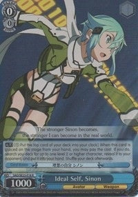 Ideal Self Sinon (Parallel Foil) (2318) [SAO/SE23] - Weiss Schwarz Single