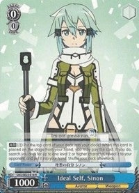 Ideal Self Sinon (2318) [SAO/SE23] - Weiss Schwarz Single