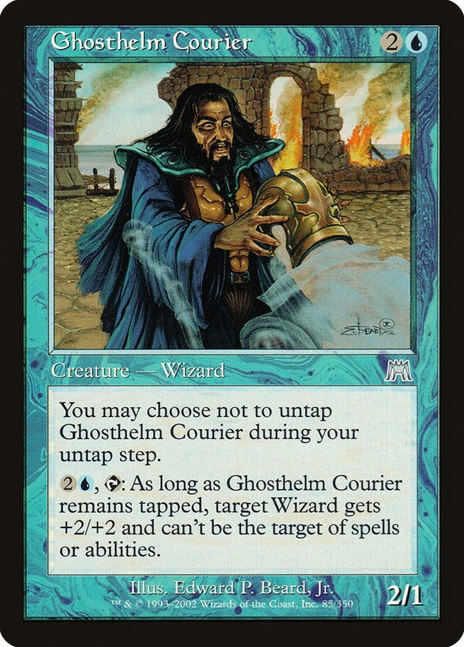 Ghosthelm Courier (85) [ONS] - MTG Single