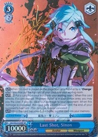 Last Shot Sinon (SP) (2324) [SAO/SE23] - Weiss Schwarz Single