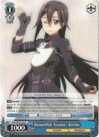 Beautiful Avatar Kirito (2330) [SAO/SE23] - Weiss Schwarz Single
