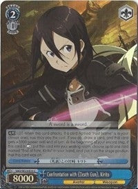 Confrontation with Death Gun Kirito (Parallel Foil) (2333) [SAO/SE23] - Weiss Schwarz Single