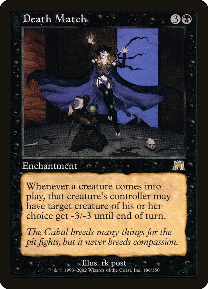Death Match (136) [ONS] - MTG Single