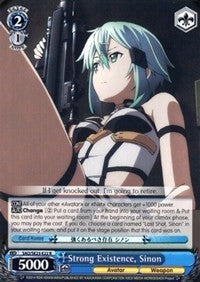 Strong Existence Sinon (2322) [SAO/SE23] - Weiss Schwarz Single