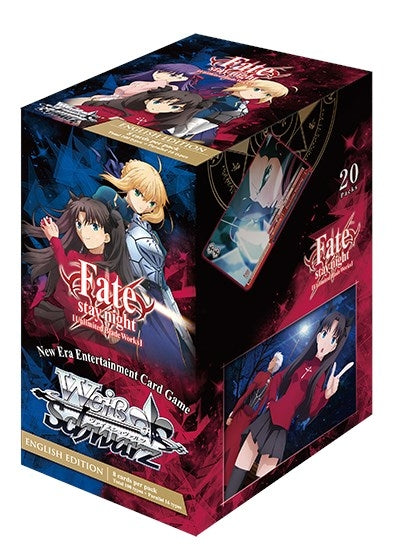 Fate/stay night [Unlimited Blade Works] Booster Box [FS/S34] - Weiss Schwarz Sealed