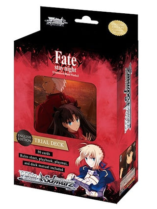 Fate/stay night [Unlimited Blade Works] Trial Deck [FS/S34] - Weiss Schwarz Sealed