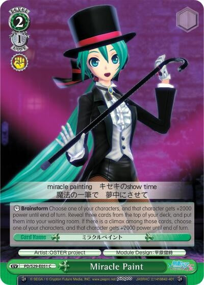 Miracle Paint (29051) [PD/S29] - Weiss Schwarz Single