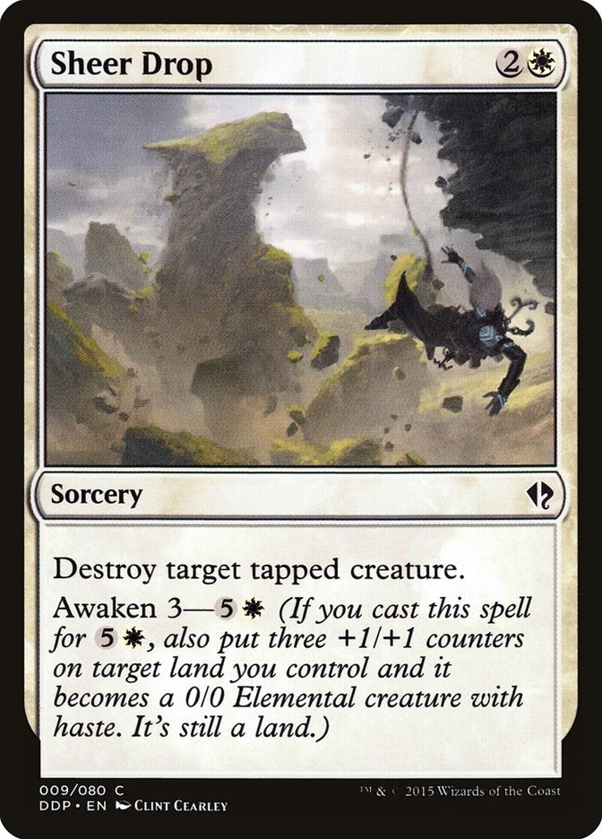 Sheer Drop (9) [DDP] - MTG Single