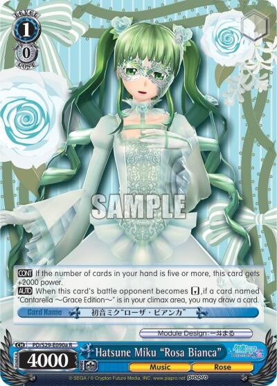 Hatsune Miku ’Rosa Bianca’ (A) (29090) [PD/S29] - Weiss Schwarz Single