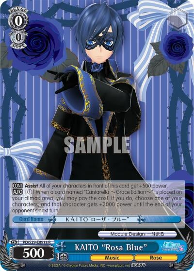KAITO ’Rosa Blue’ (A) (29091) [PD/S29] - Weiss Schwarz Single