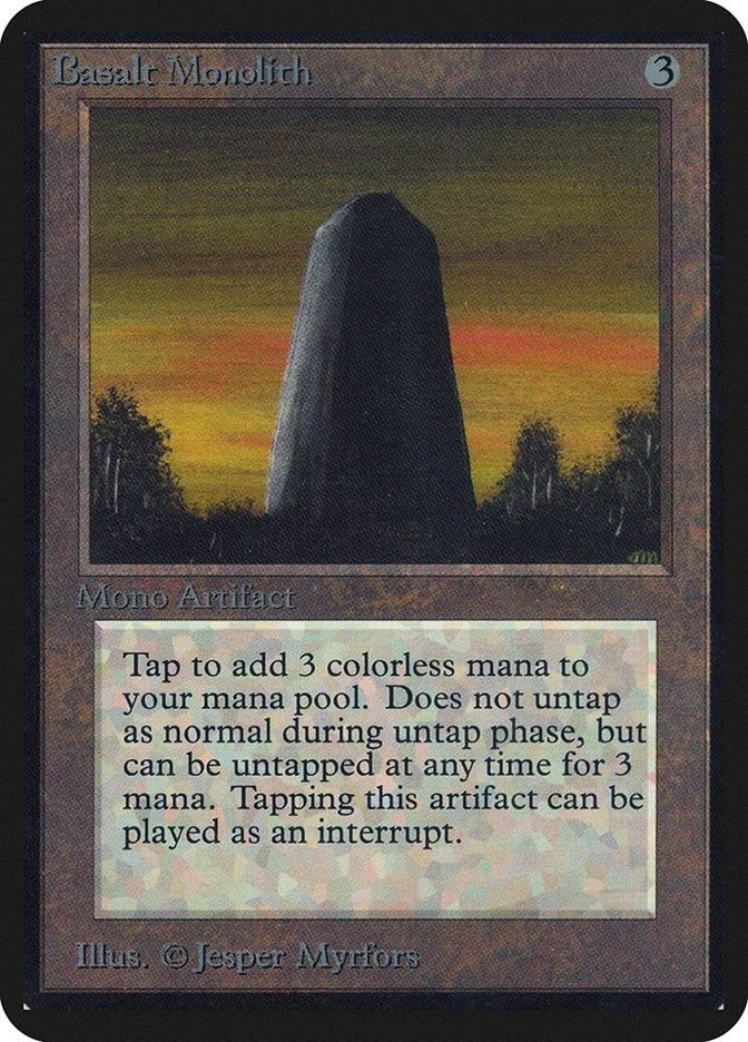 Basalt Monolith [LEA] - MTG Single