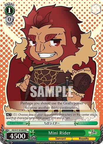 Mini Rider (17108) [FZ/S17] - Weiss Schwarz Single