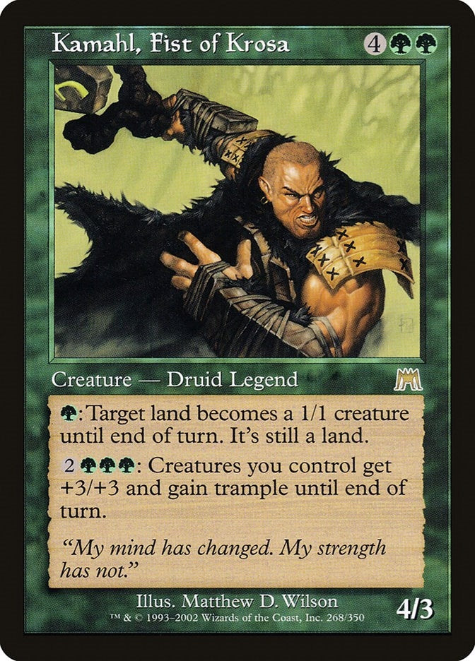 Kamahl Fist of Krosa (268) [ONS] - MTG Single