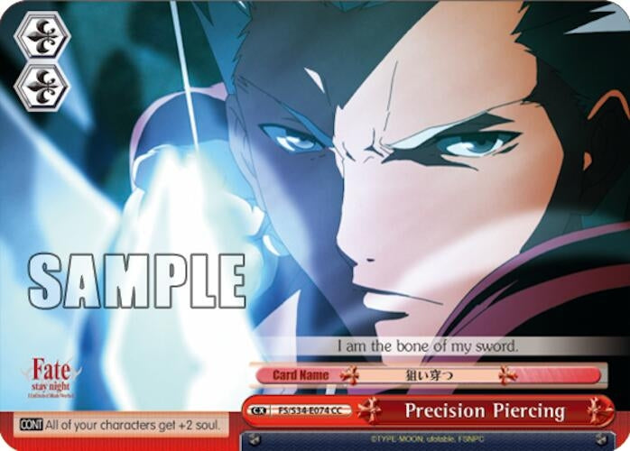 Precision Piercing (34074) [FS/S34] - Weiss Schwarz Single