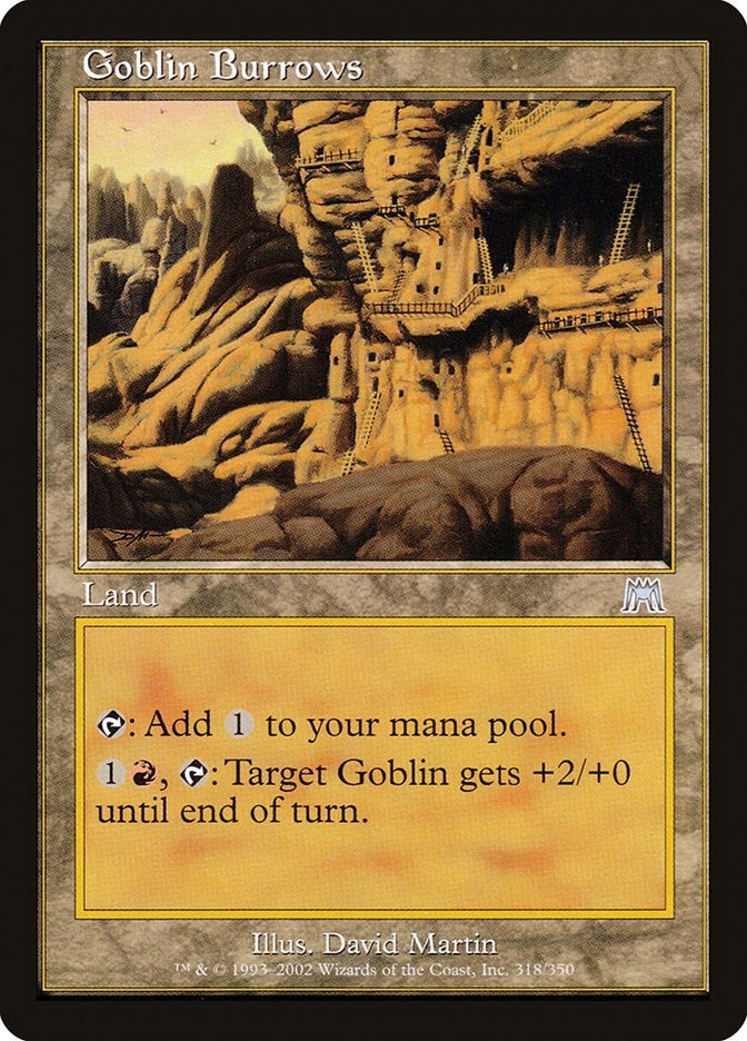 Goblin Burrows (318) [ONS] - MTG Single