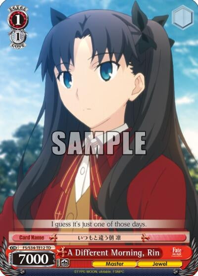 A Different Morning Rin (TD) (3412) [FS/S34] - Weiss Schwarz Single