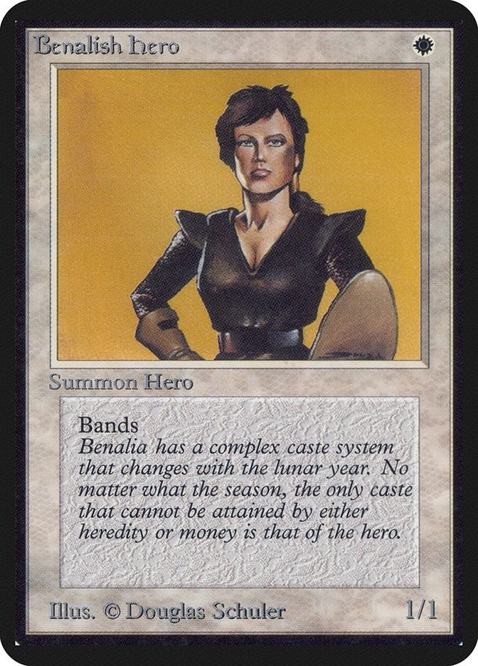 Benalish Hero [LEA] - MTG Single