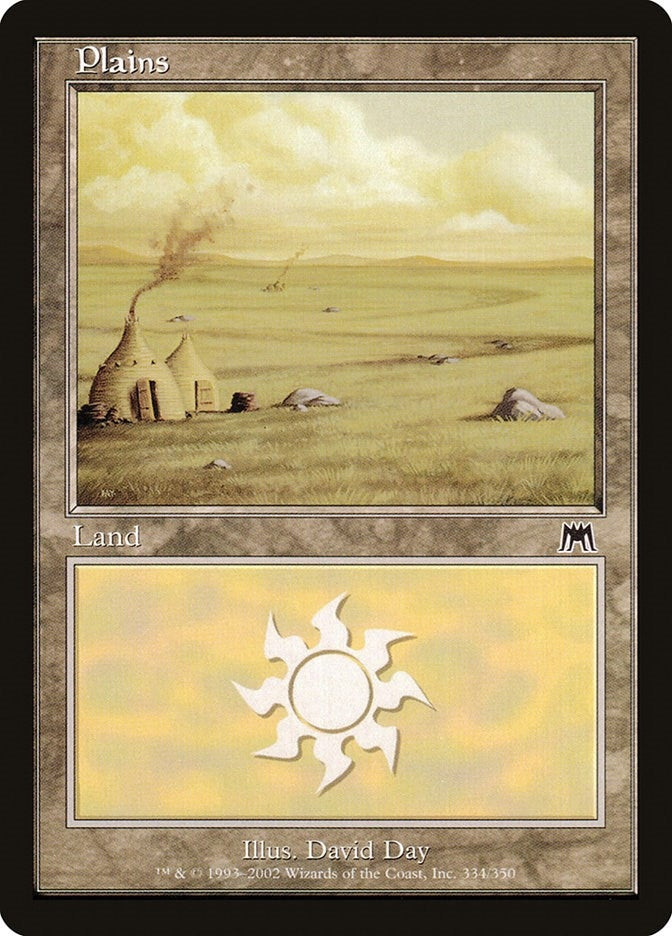 Plains (334) (334) [ONS] - MTG Single