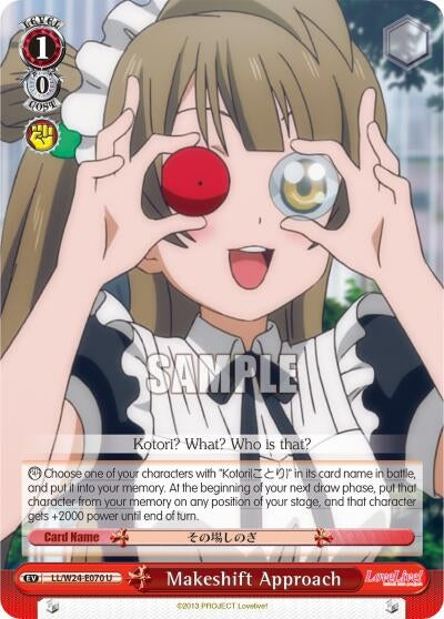 Makeshift Approach (24070) [LL/W24] - Weiss Schwarz Single