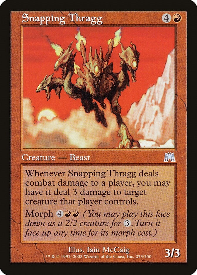 Snapping Thragg (233) [ONS] - MTG Single