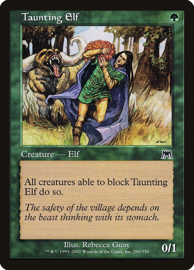 Taunting Elf (290) [ONS] - MTG Single