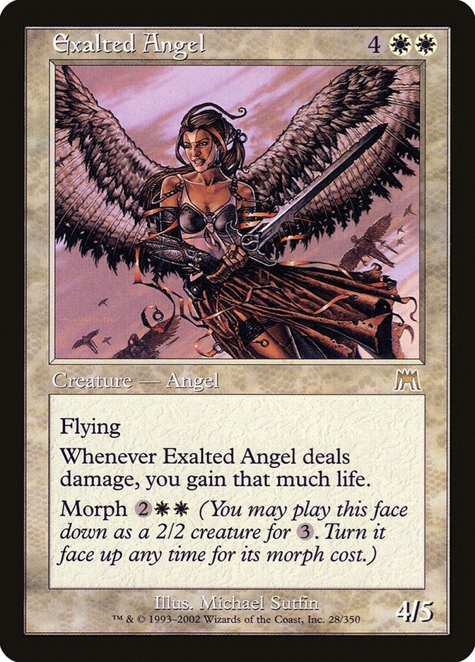 Exalted Angel (28) [ONS] - MTG Single