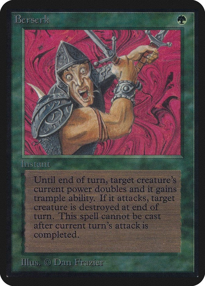 Berserk [LEA] - MTG Single