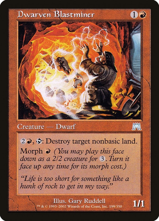 Dwarven Blastminer (199) [ONS] - MTG Single